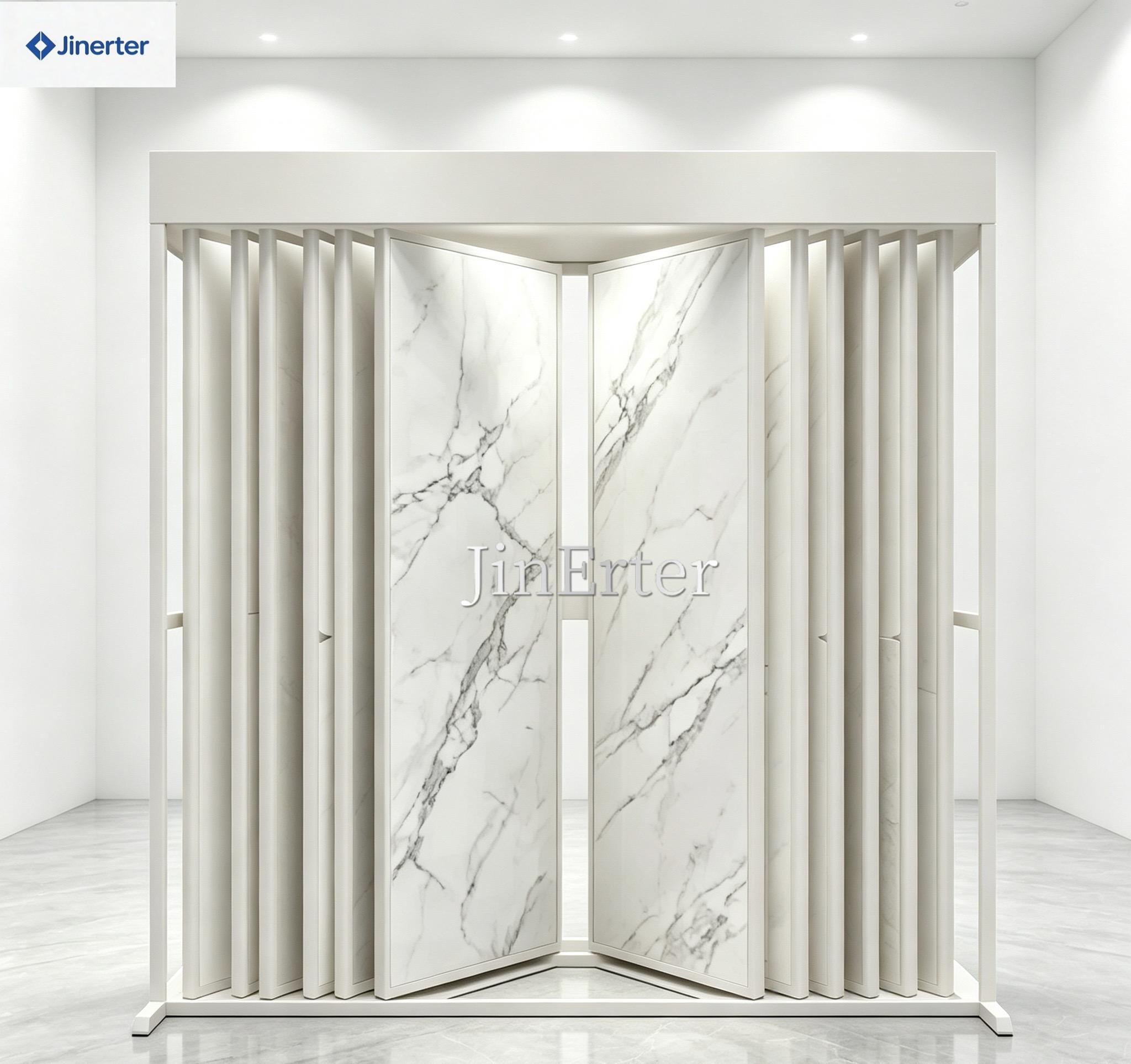 Modern for Tile Display Racks Pull-Out Sliding Eco-friendly Display Stands for Tiles Stone Wall Panels Flooring Showrooms