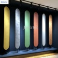 360-Degree Rotating Display Stands for Paint and Wallpaper; Display Stands for Marble, Granite, and Mosaic Tiles