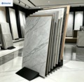 Factory-Customized Tile Display Racks | Freestanding Stone Showroom Display Racks | Floor-Standing Marble Display Racks