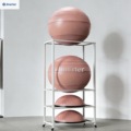 Fitness Yoga Ball, Speed Ball Storage and Display Rack, Equipment Storage Shelving, Wall-Mounted Home Yoga and Fitness Display