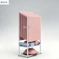 Home Gym Storage Rack Large-Capacity Yoga Mat Storage Basket with Wheels Multifunctional Mobile Sports Equipment Rack