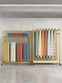 Metal Bedding Display Rack for Home Textile Store Summer Quilt Fabric Blanket Sample Display