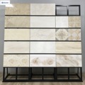 Exhibition Hall Flooring, Ceilings, Granite, Marble, Quartz Slabs, Metal Display Racks, Custom Tile Display Racks