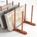 Factory Customized Marble Granite Quartz Stone Slab Storage Display Rack Heavy Duty Steel High Quality for Showroom & Warehouse