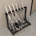 Badminton-Racket Display Rack for Home & Gym Training Use