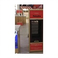 Screen Window Steel Mesh Floor-Standing Sample Display Rack with for Thickened Material