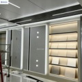 Aluminum Panel Suspended Display Racks, Integrated Ceiling Display Racks, Panel Display Racks