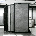 Custom-made Sliding Tile Display Racks, Building Materials Display Stands, and High-Capacity Metal Display Cabinets