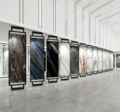 Rotating Floor Display Stand with 360 Rotation Vertical Floor-Standing Multifunctional