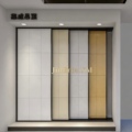 2026 New Model Aluminum Gusset Sample Display Rack, Ceiling Suspended Honeycomb Panel Display Rack