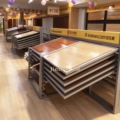 Wood Flooring Sliding Sample Display Rack Panel, Stone, Tile Storage Rack